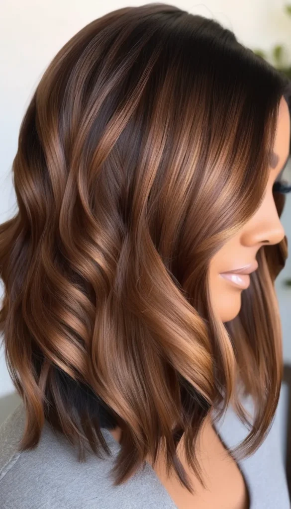 Caramel A-Line Lob