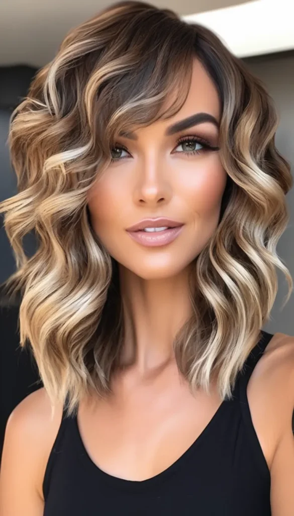 Highlighted Wispy Lob