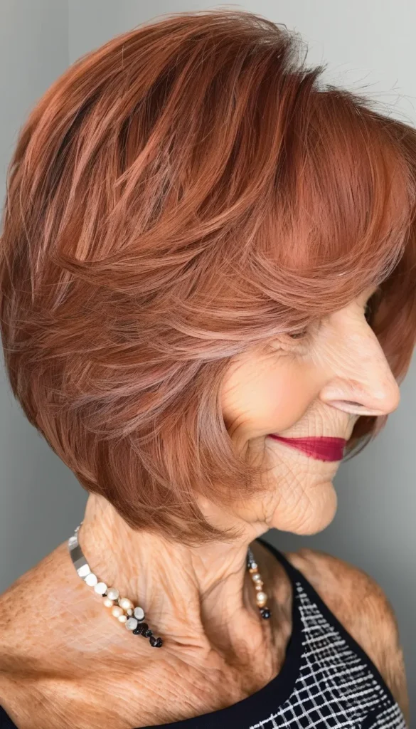 Layered Copper Bob