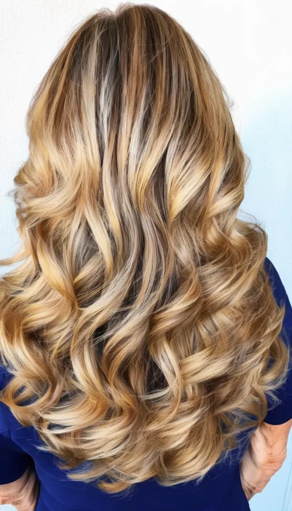 Long Blonde Curls