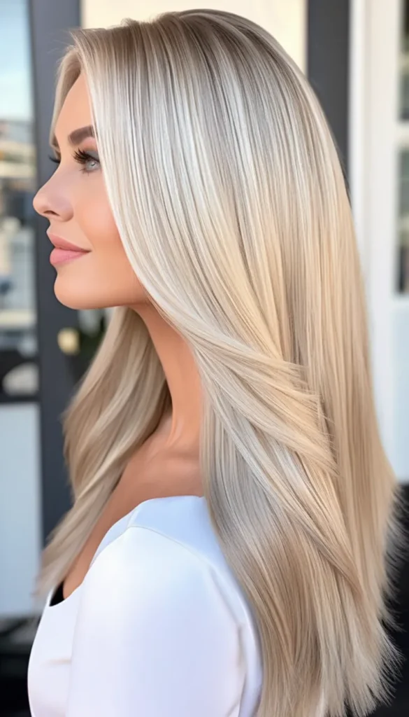 Sleek Straight Long Hair