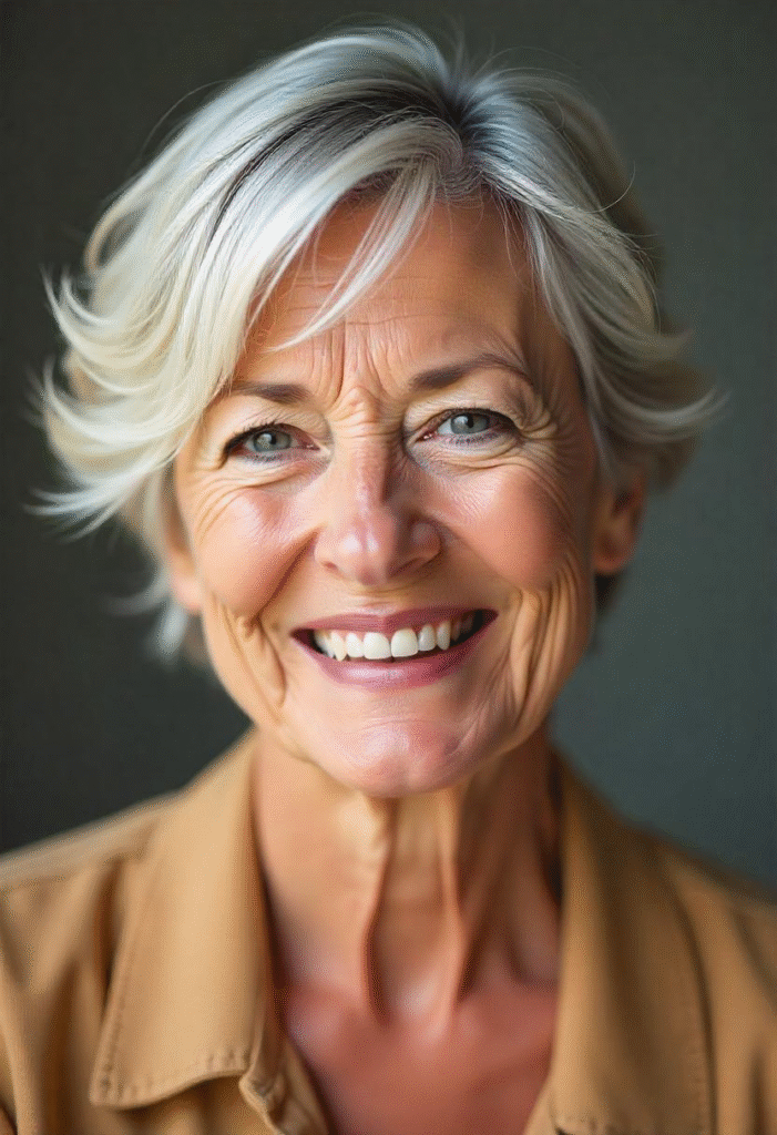 20 Best Shag Hairstyles for Women Over 60: Timeless And Trendy 13 Choppy Short Shag for Fine Hair