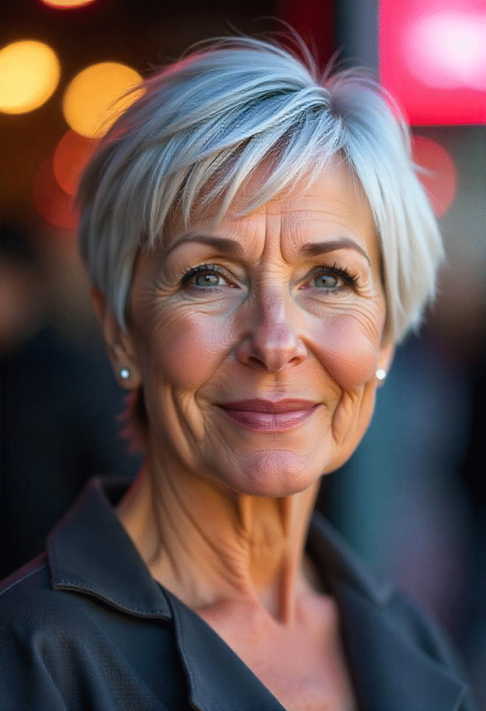 20 Best Shag Hairstyles for Women Over 60: Timeless And Trendy 18 Straight Shaggy Pixie Bob