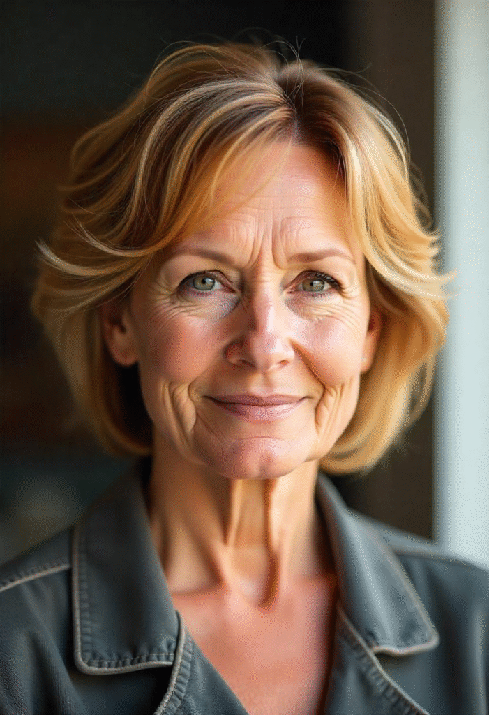 20 Best Shag Hairstyles for Women Over 60: Timeless And Trendy 1 Vibrant Medium Shag with Highlights