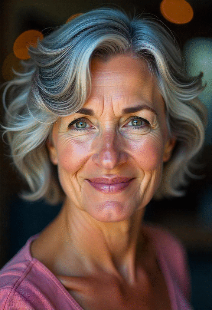 20 Best Shag Hairstyles for Women Over 60: Timeless And Trendy 5 Salt and Pepper Shag