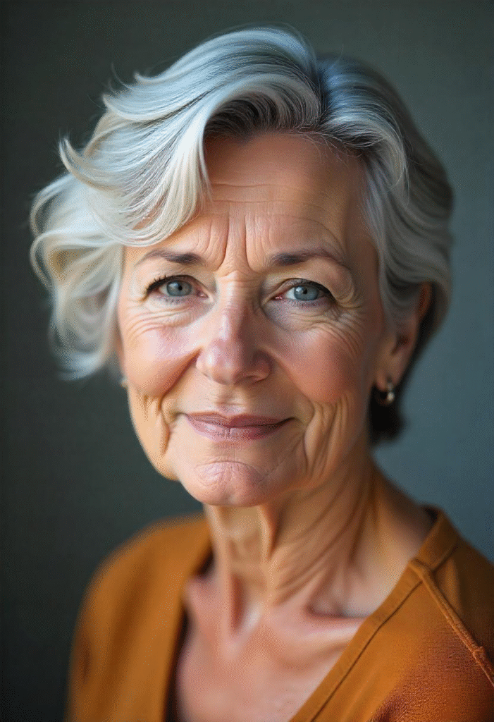 20 Best Shag Hairstyles for Women Over 60: Timeless And Trendy 7 Feathered Gray Cut