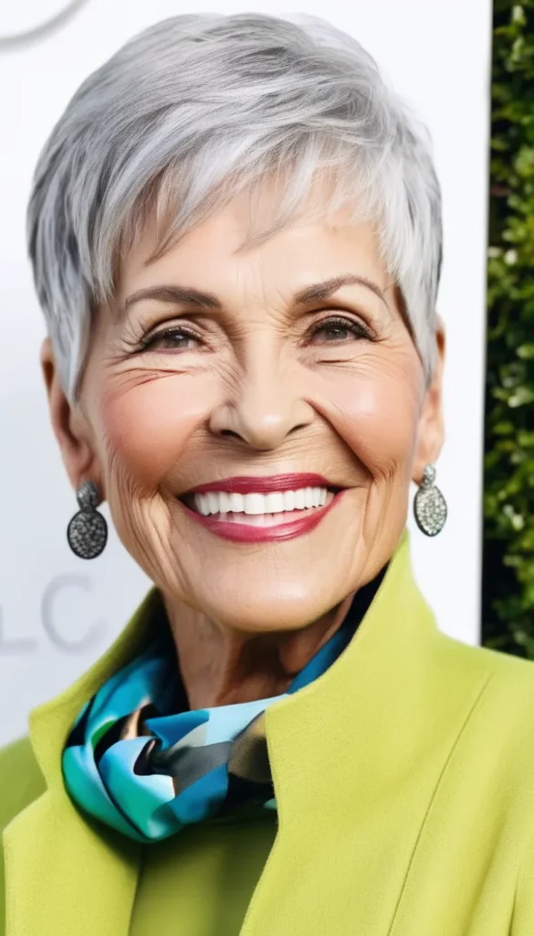 Pixie Cut for women over 60