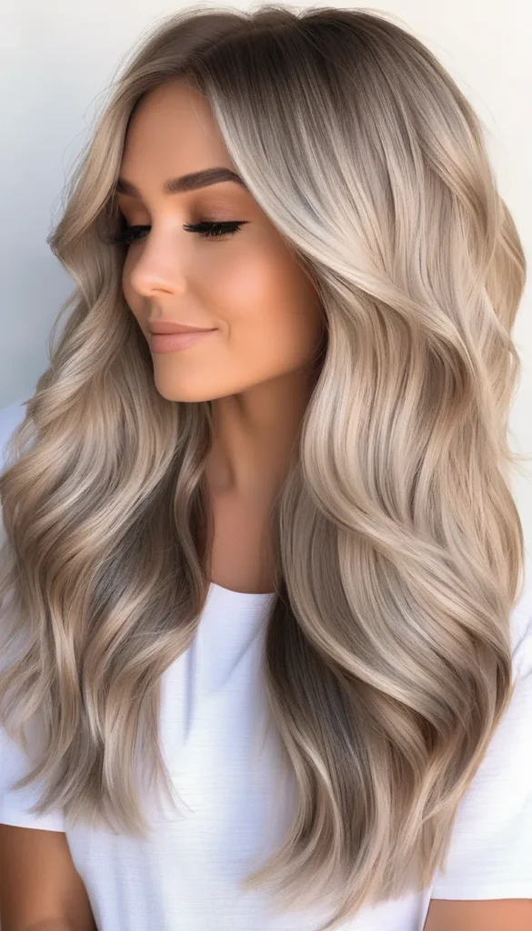 Ash Blonde Layers