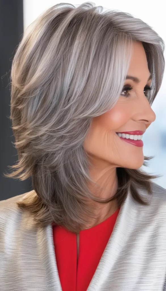 Bouncy Silver Layers