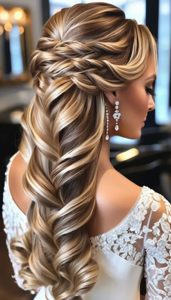 Cascading Curls with Braid