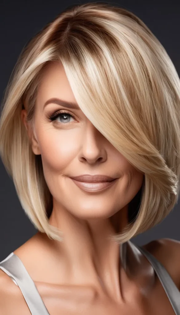 Chic Blonde Bob