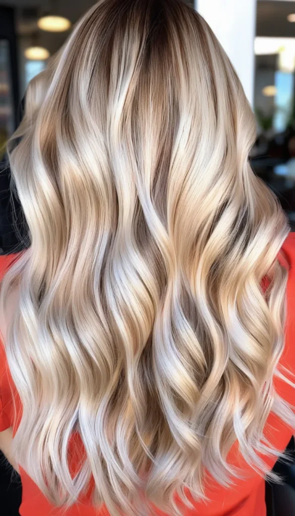 Creamy Blonde Tousle