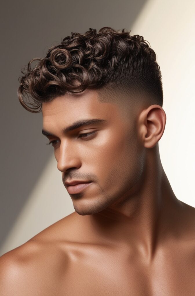 Curly Flat Top