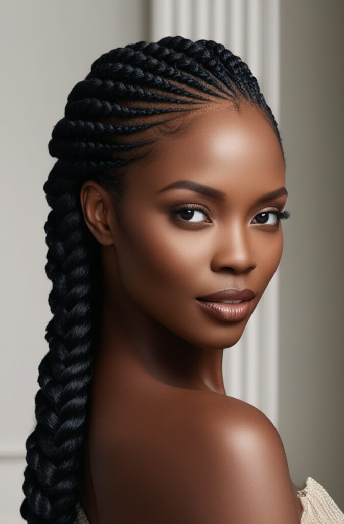 Curved Cornrows