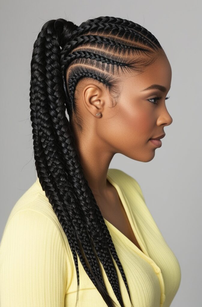 Lemonade Braided Ponytail