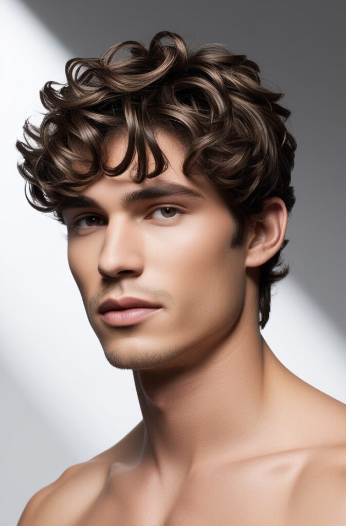 Medium-Length Loose Curls