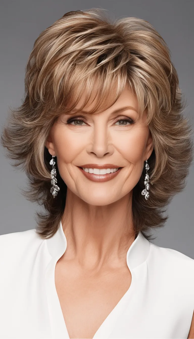 25 Shag Hairstyles for Women Over 50