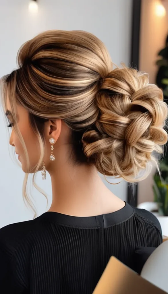 Messy Textured Bun