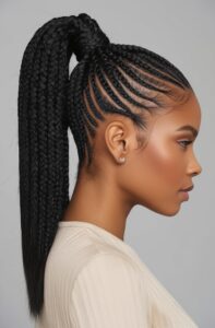 20 Braided Ponytail Hairstyles for Black Women