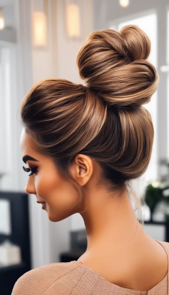 Modern Top Knot