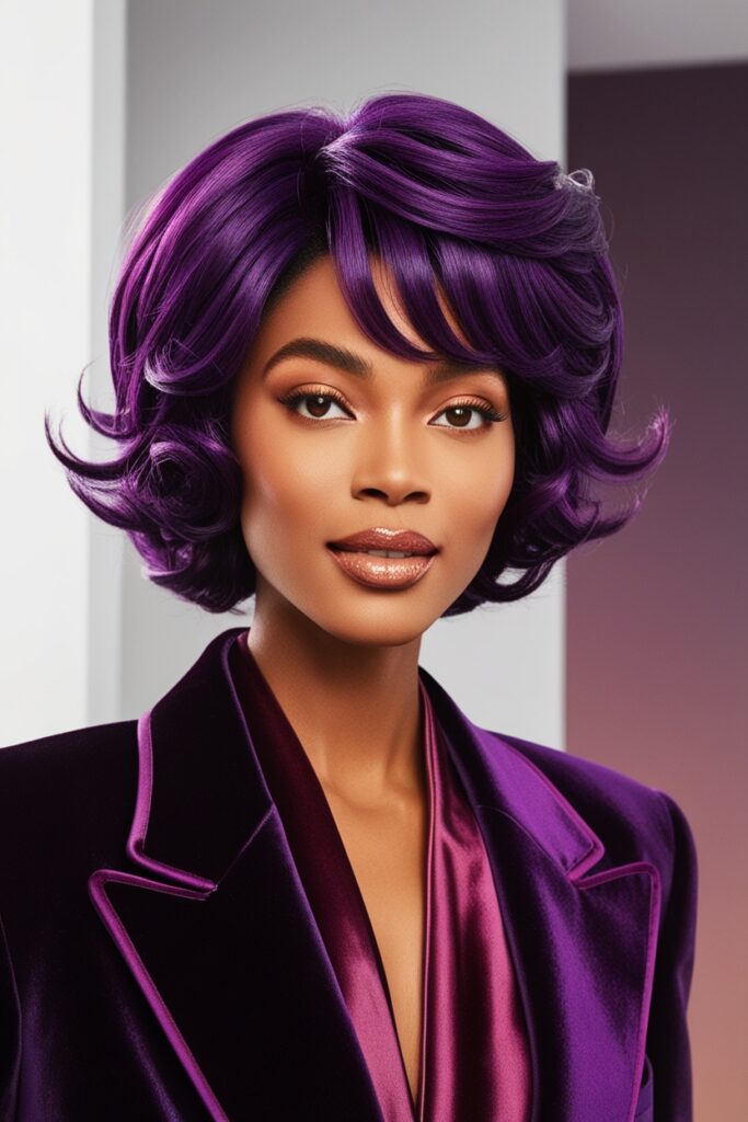 Purple Reign Bob