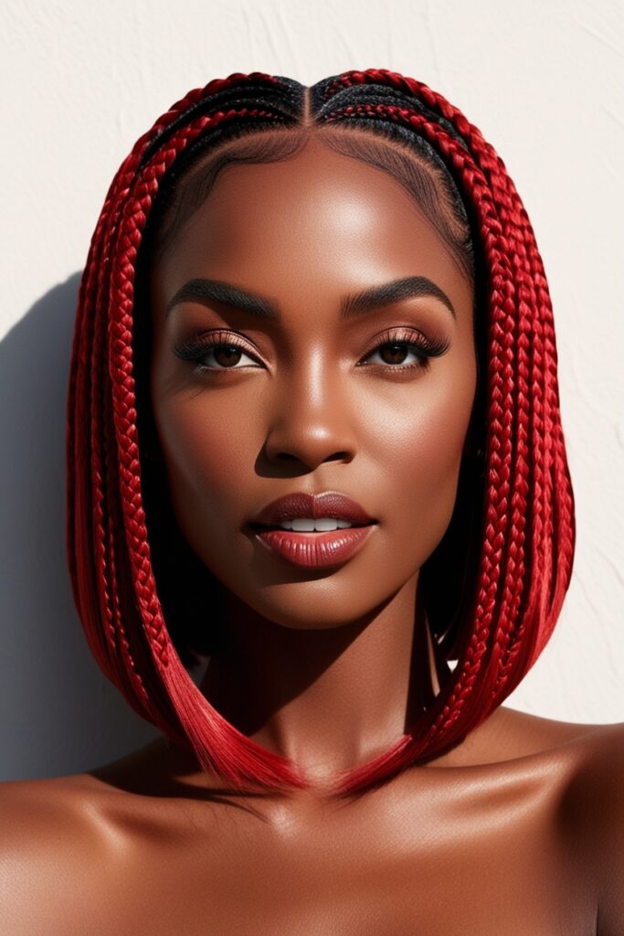 Red Box Braids