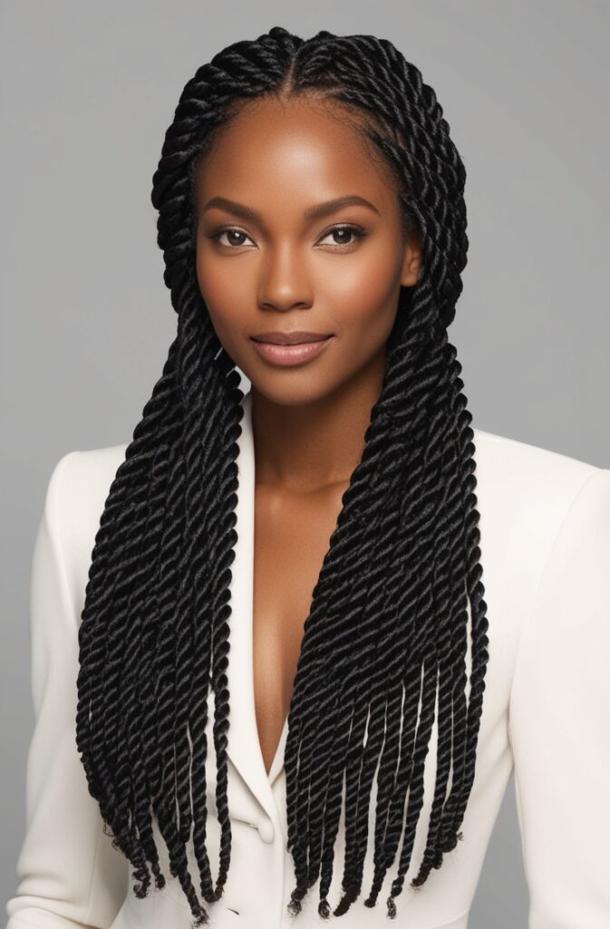 27 Best African Braid Hairstyle Ideas in 2025 2 Senegalese Twists