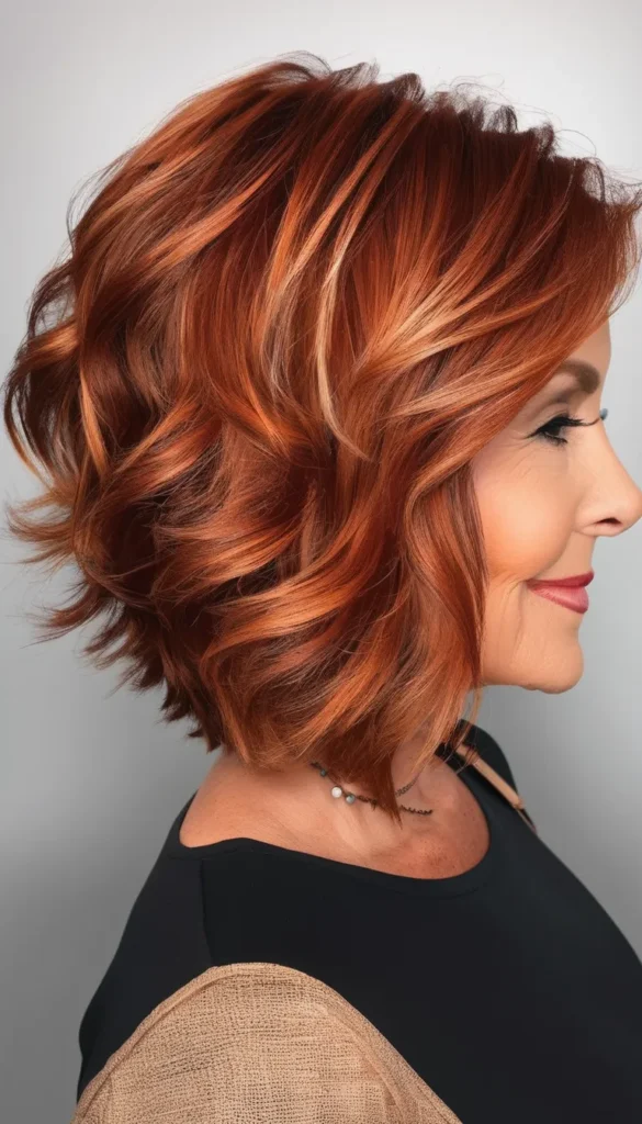 Short Copper Hair