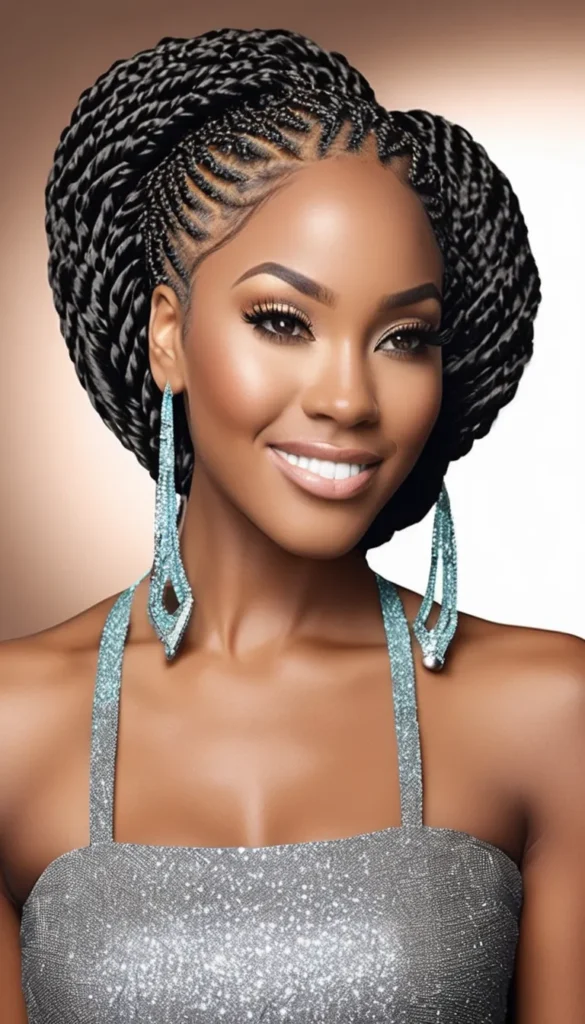 Short Twist Braids