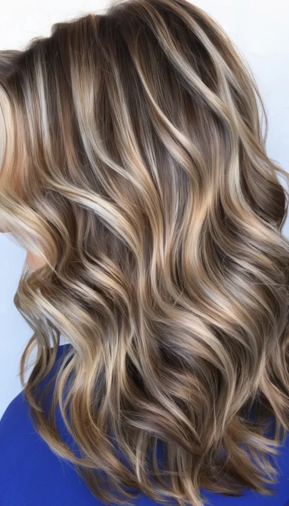 Shoulder-Length Textured Curls