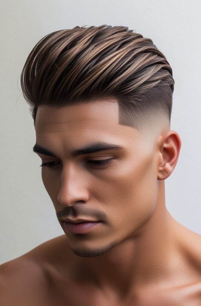 Slicked-Back Undercut