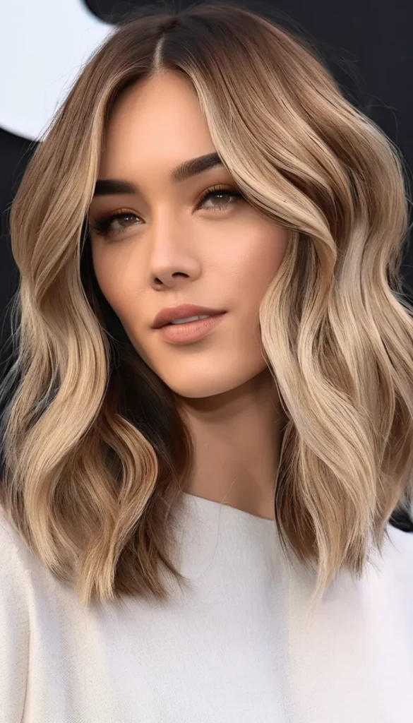 Soft Waves with Highlights