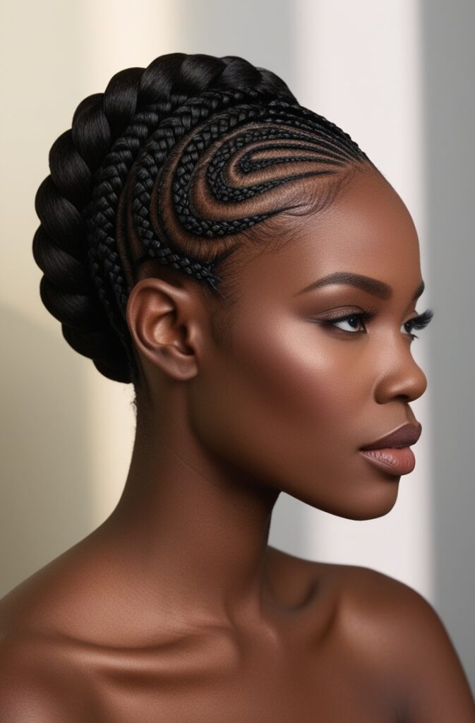 Spiral Cornrows