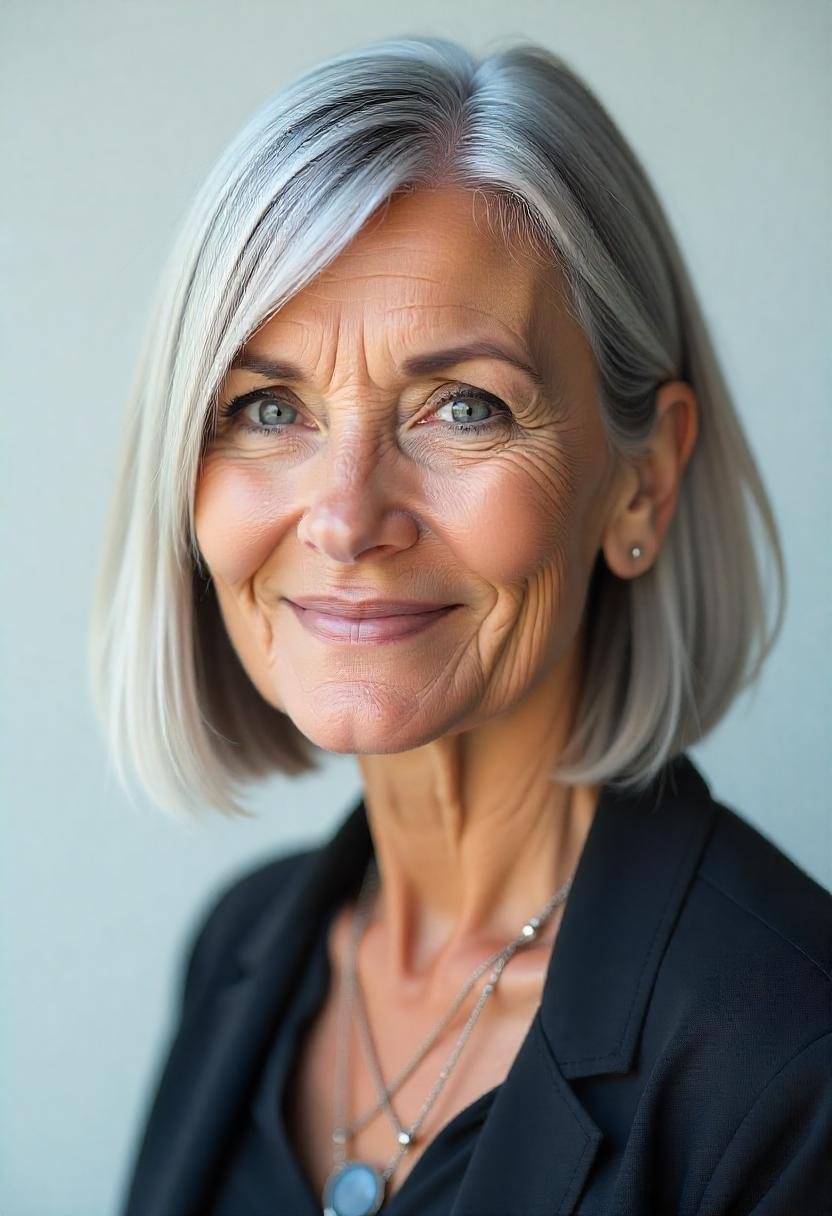 30 Stylish Hairstyles for Women Over 70