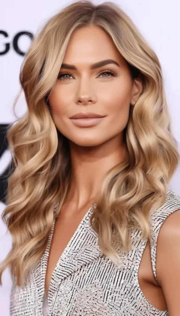 Sun-Kissed Blonde Waves