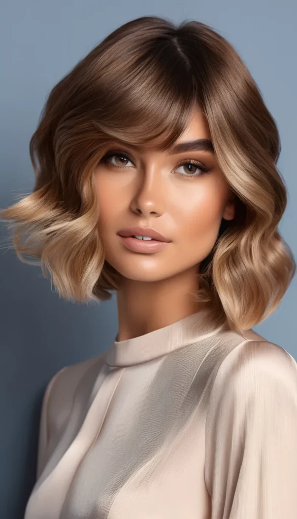 Textured Wavy Bob