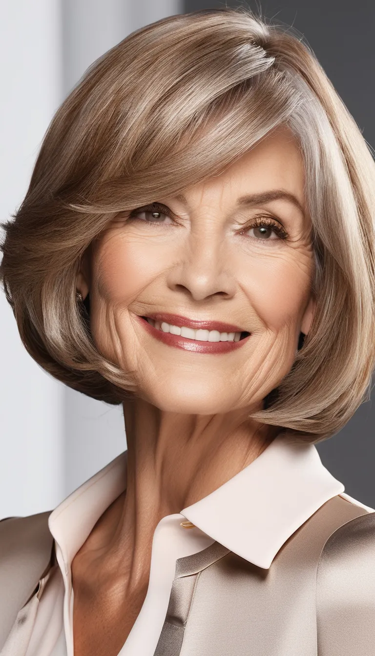 30 Bob Hairstyles for Women Over 50