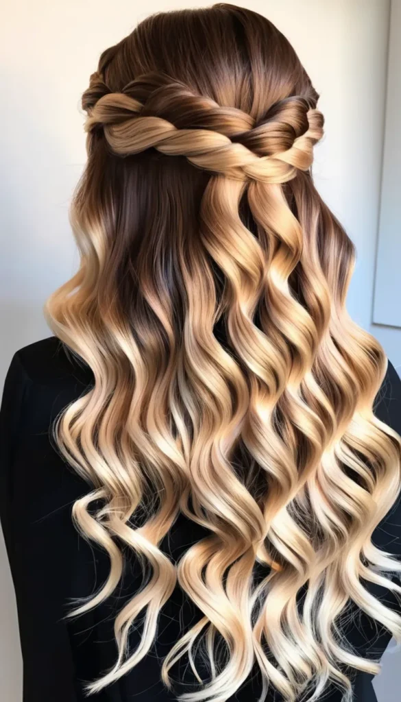 Twisted Halo Braid