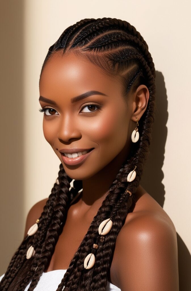 Two Cornrow Hairstyle