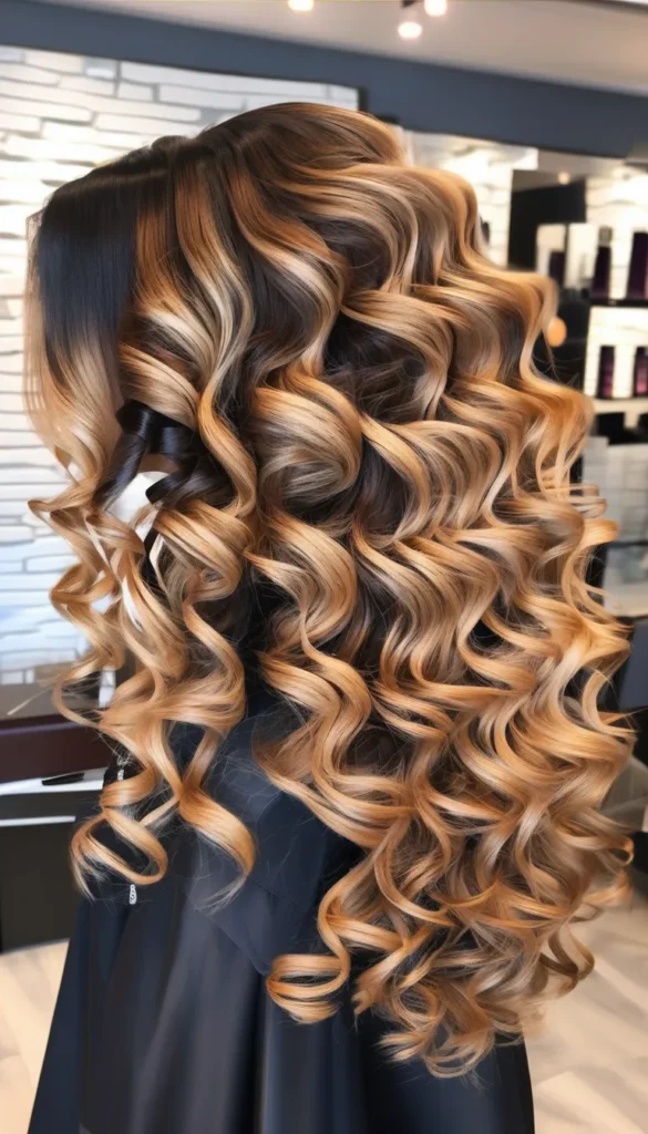 Voluminous Curls