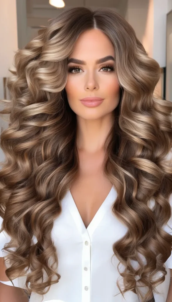 Voluminous Curls