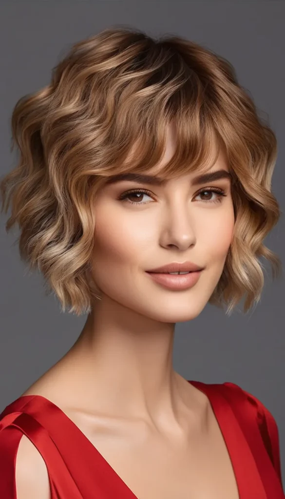 Wavy French Bob