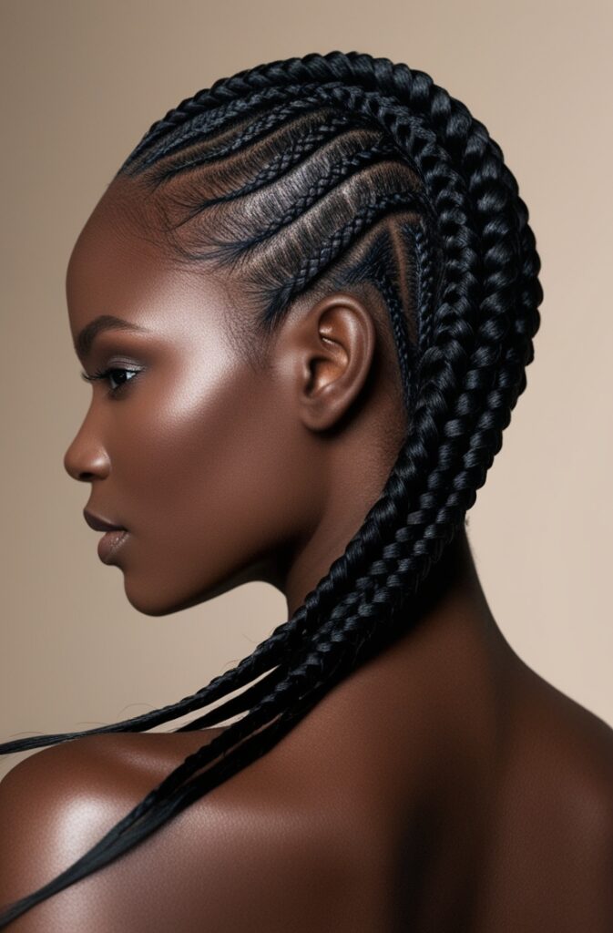 Zig-Zag Cornrows