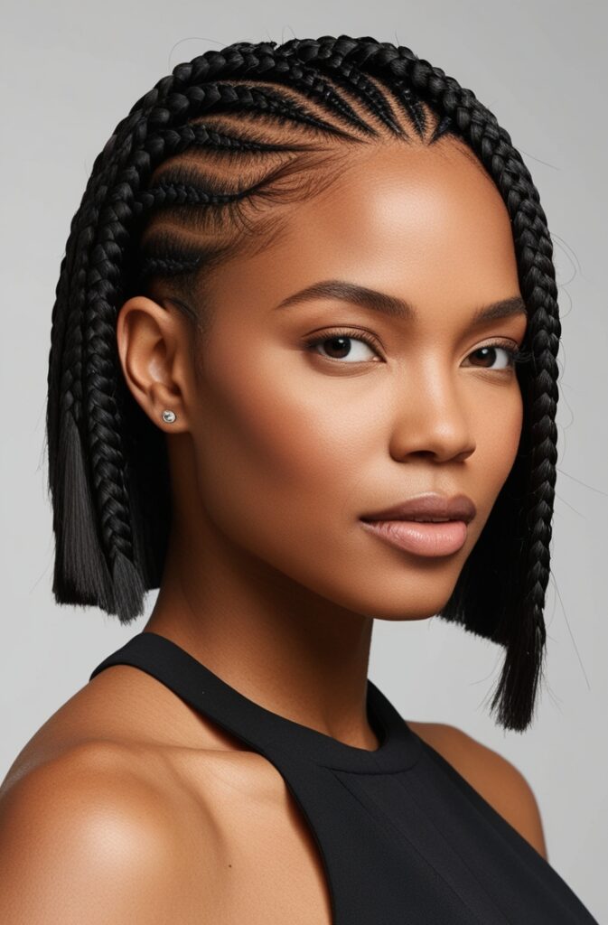 22 Best Bob Braids You Can Try in 2025 11 Blunt Cut Bob Braids
