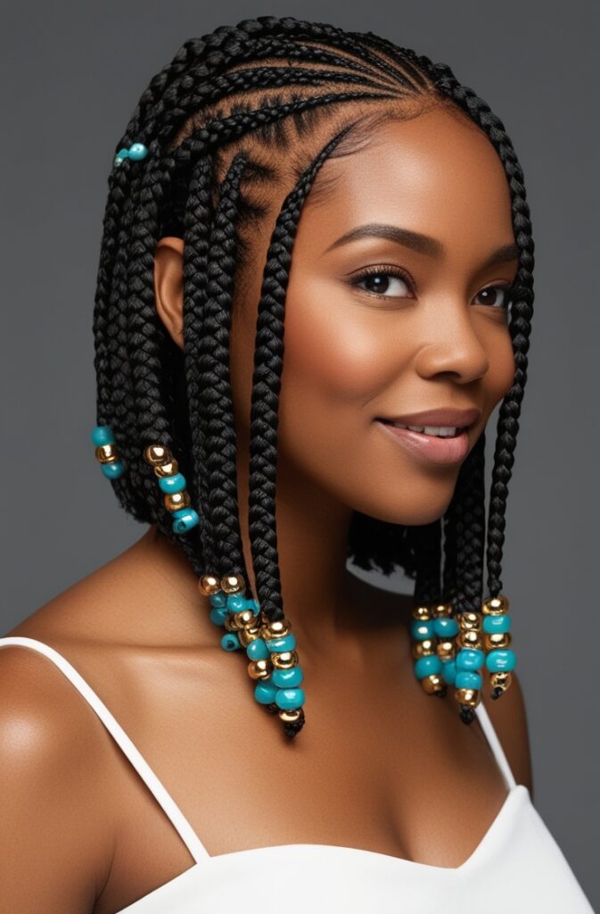 22 Best Bob Braids You Can Try in 2025 5 Bob Braids with Beads