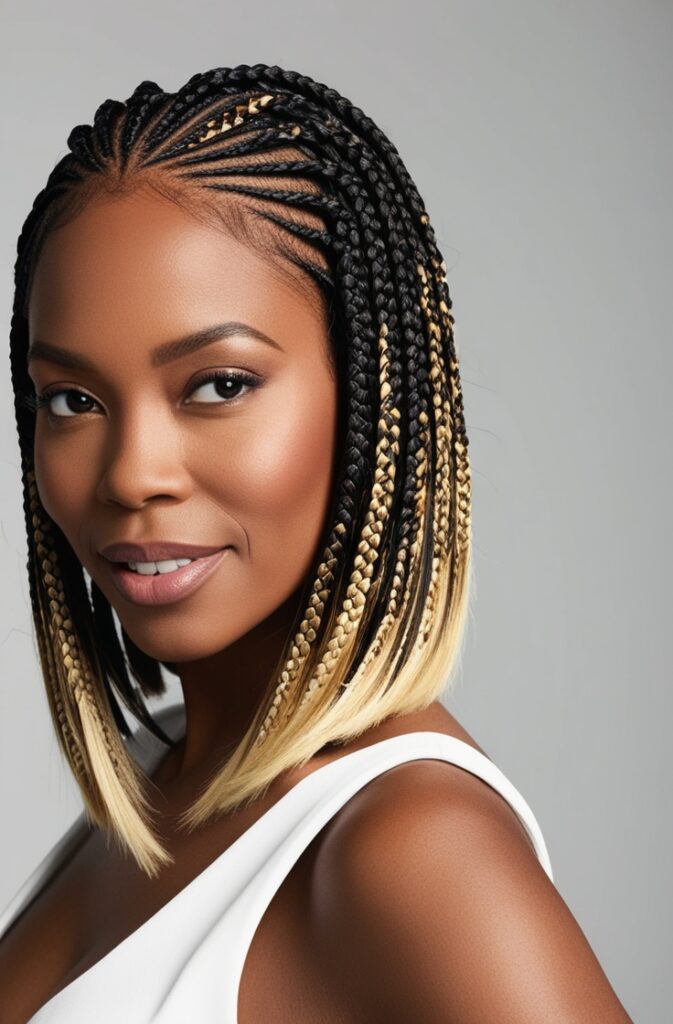 22 Best Bob Braids You Can Try in 2025 13 Bob Braids with Highlights
