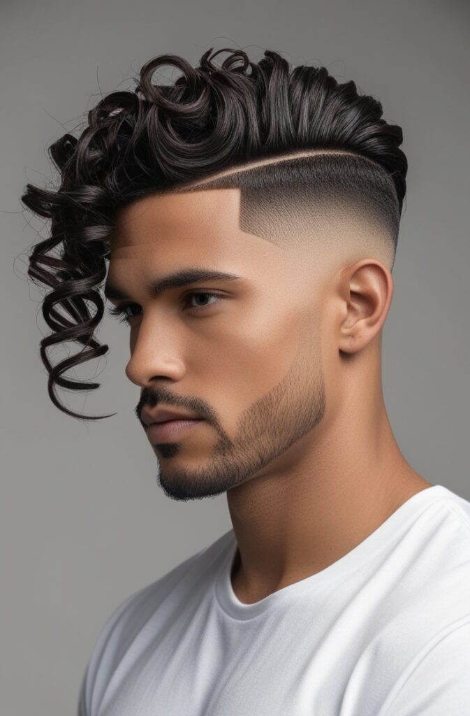 29 Curly Fade Hairstyles for Men in 2025 12 Curly Drop Fade