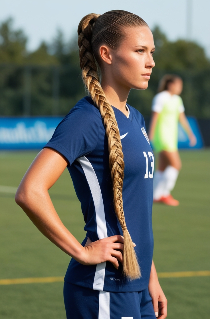 20 Cool Soccer Hairstyles For Girls | Hairstyle Buddy