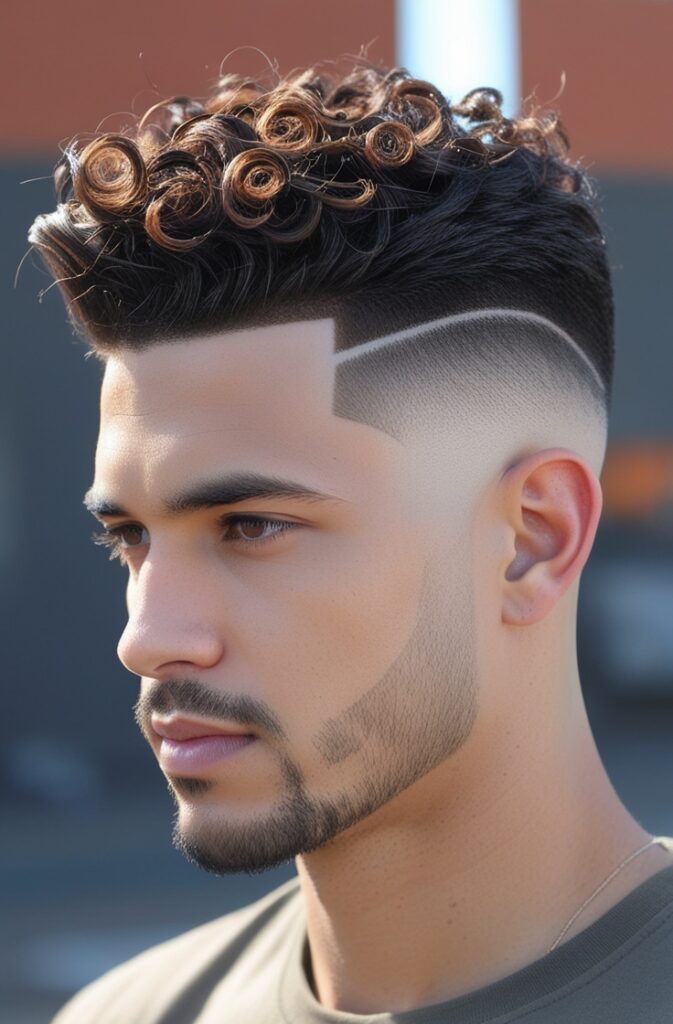 29 Curly Fade Hairstyles for Men in 2025 3 Low Fade with Curly Waves