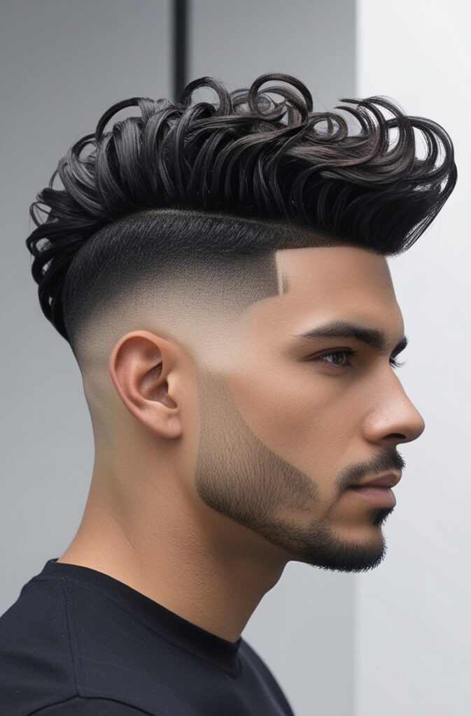 29 Curly Fade Hairstyles for Men in 2025 10 Skin Fade with Curly Quiff